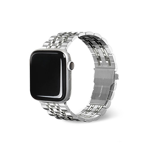 まとめ得 EGARDEN SOLID METAL BAND for Apple Watch 49/45/44/42mm Apple Watch用バンド シルバー EGD24664AW x [4個] /l :l3 4570047586646 m:WEB TWOHAN in