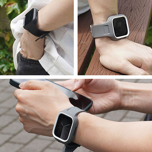 まとめ得 araree アラリー Duple Pro ケース一体型バンド for Apple Watch 45/44mm ホワイト AR26474AW x [4個] /l |  | 04