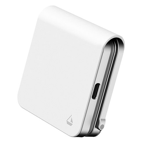まとめ得 HACRAY 2 in 1 折りたたみワイヤレス充電スタンド ホワイト HR-XHK6WH x [3個] /l | 