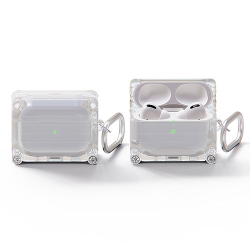 まとめ得 miak ミアック キャリーケース for AirPods Pro クリア MA26958APP x [3個] /l |  | 02