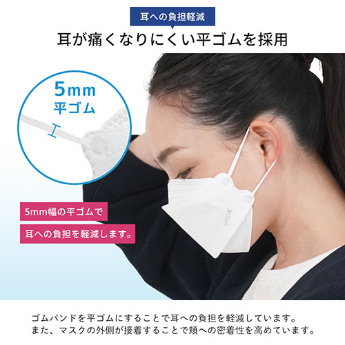 まとめ得 MEDIK KF94マスク Aeras アエラスマスク 立体3D・大人用 20枚入り MCH-A153-20 x [5個] /l |  | 04