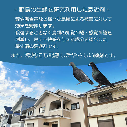 まとめ得 ニッショウ機器 鳥よけ スプレー270ml カラス・鳩・ムクドリに効果的な忌避剤 NSKK-060 x [4個] /l |  | 04