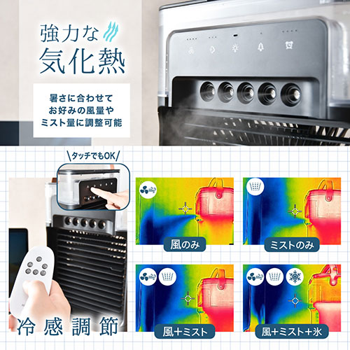 まとめ得 サンコー 冷感吹き抜ける ミストヴェールファン BGCMFNCBK x [4個] /l |  | 02