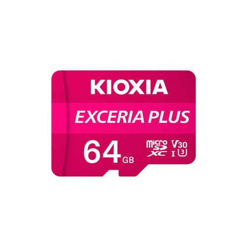 まとめ得 KIOXIA MicroSDカード EXERIA PLUS 64GB KMUH A064G x [3個] /l :l3 4582563851108:WEB TWOHAN in