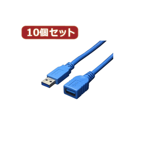 ޤȤ Ѵ̾ 10ĥå USB3.0֥ Ĺ1.8m USB3-AAB18X10 x [4] /l