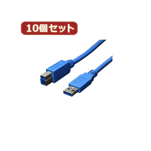 ޤȤ Ѵ̾ 10ĥå USB3.0֥ A-B 3.0m USB3-AB30X10 x [3] /l