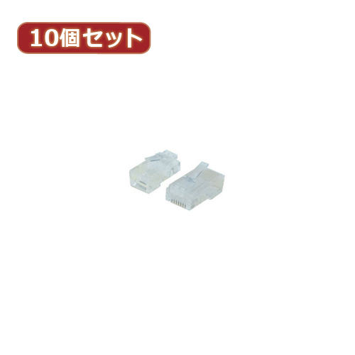 ޤȤ Ѵ̾ 10ĥå LANץ饰(RJ45 CAT6) RJ45-C6X10 x [4] /l