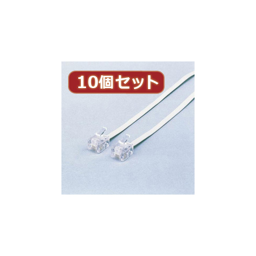 ޤȤ 10ܥåȡ 쥳 ⥸饱֥() 10m MJ-10WHX10 x [4] /l