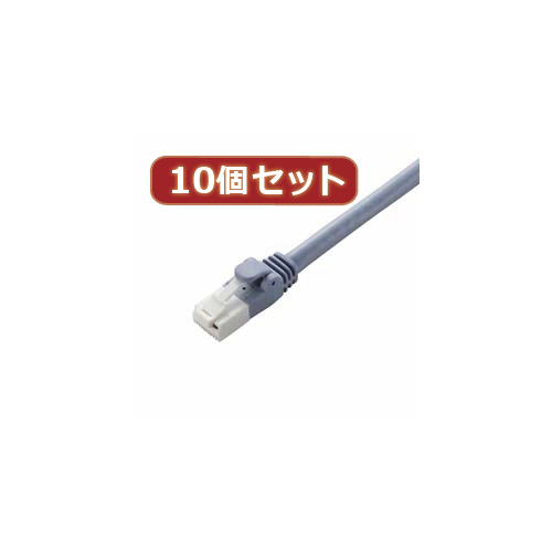 まとめ得 10個セット エレコム ツメ折れ防止LANケーブル(Cat6A) LD GPAT BU15X10 x [3個] /l :l3 4589452965120:WEB TWOHAN in