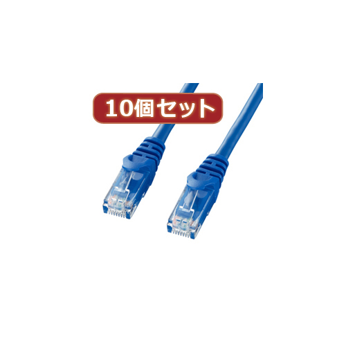 まとめ得 10個セットサンワサプライ カテゴリ6UTPLANケーブル LA Y6 03BLX10 x [4個] /l :l3 4589452973798 m:WEB TWOHAN in