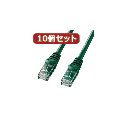 まとめ得 10個セットサンワサプライ カテゴリ6UTPLANケーブル LA Y6 03GX10 x [4個] /l :l3 4589452973804 m:WEB TWOHAN in