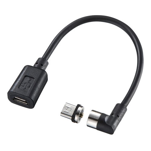 まとめ得 【5個セット】 サンワサプライ Magnet脱着式microUSB変換アダプタケーブル AD-MMG01X5 x [4個] /l