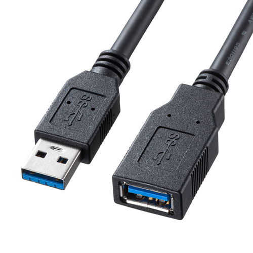 まとめ得 【5個セット】 サンワサプライ USB3.0延長ケーブル0.5m KU30-EN05KX5 x [4個] /l