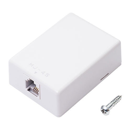 まとめ得 【5個セット】 MCO 回線ローゼット 6極4芯 増設用 グレー DA-R40/GYX5 x [3個] /l