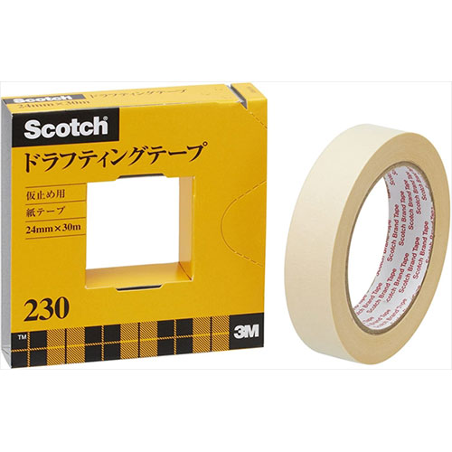 まとめ得 【5個セット】 3M Scotch スコッチ ドラフティングテープ 24mm 3M 230 3 24X5 x [4個] /l :l3 4589453060619 m:WEB TWOHAN in