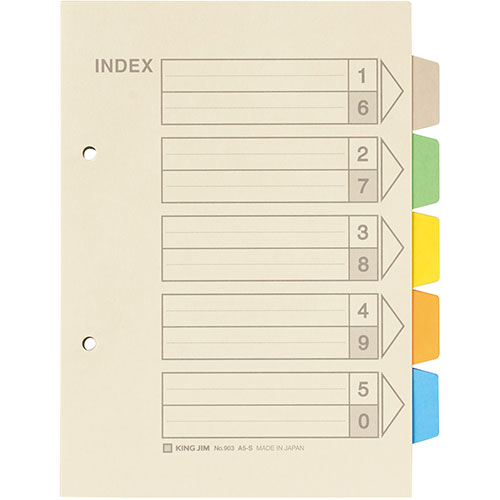 まとめ得 【10個セット】 KING JIM キングジム カラーインデックス KJ 903X10 x [4個] /l :l3 4589453072384 m:WEB TWOHAN in