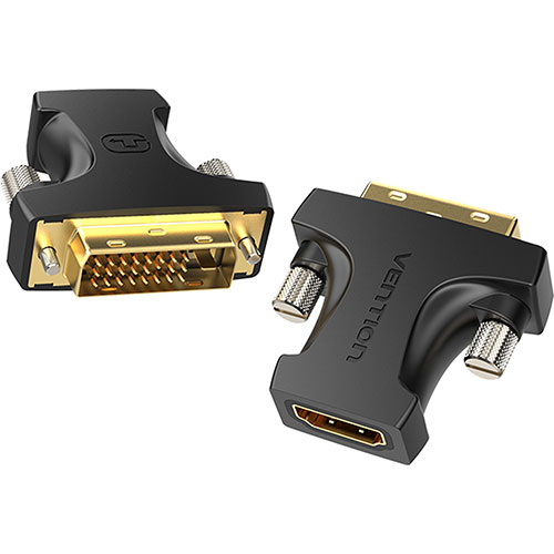 まとめ得 【10個セット】 VENTION HDMI Female to DVI (24+1) Male アダプター AI-2120X10 x [3個] /l