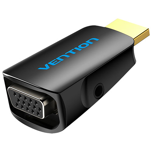 ޤȤ 5ĥåȡ VENTION HDMI to VGA Converter with 3.5Mm Audio AI-2304X5 x [4] /l