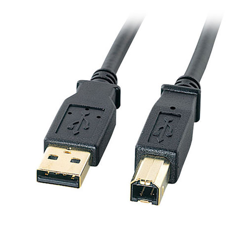 ޤȤ 5ܥåȡ 掠ץ饤 USB2.0֥ ֥å 1.5m KU20-15BKHK2X5 x [4] /l