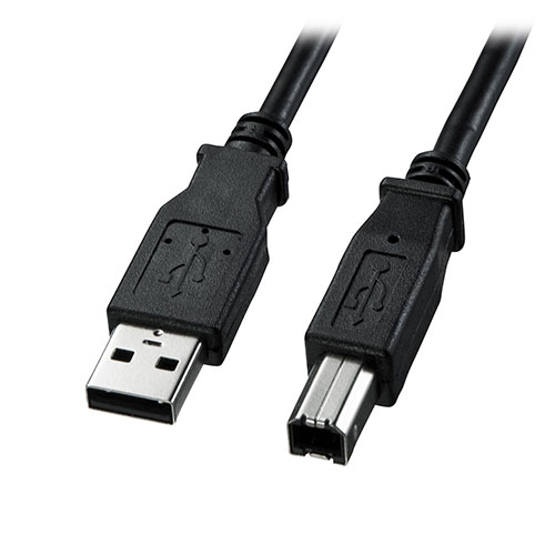 ޤȤ 5ܥåȡ 掠ץ饤 USB2.0֥ ֥å 1.5m KU20-15BKK2X5 x [4] /l