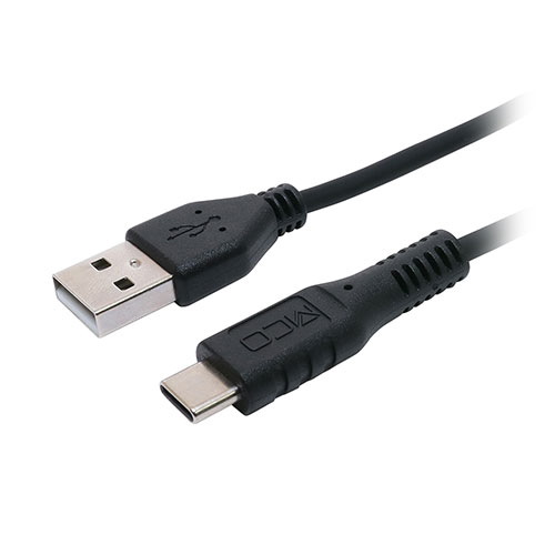 まとめ得 【5個セット】 MCO シリコンUSB2.0ケーブル AtoC 1m ブラック USB-YCA10/BKX5 x [4個] /l