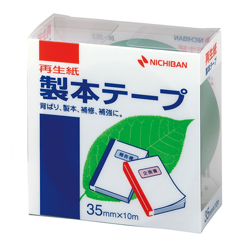 まとめ得 【5個セット】 ニチバン 製本テープ BK 35 緑 35×10 NB BK 353X5 x [4個] /l :l3 4589453116217 m:WEB TWOHAN in