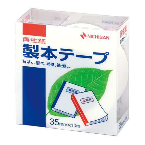 まとめ得 【5個セット】 ニチバン 製本テープ BK 35 白 35×10 NB BK 355X5 x [4個] /l :l3 4589453116279 m:WEB TWOHAN in