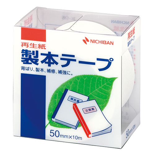 まとめ得 【5個セット】 ニチバン 製本テープ BK 50 白 50×10 NB BK 505X5 x [3個] /l :l3 4589453116415:WEB TWOHAN in