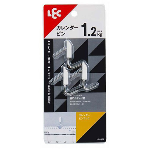 まとめ得 【10セット】 レック カレンダーピンフック 3個入 H00404X10 x [3個] /l