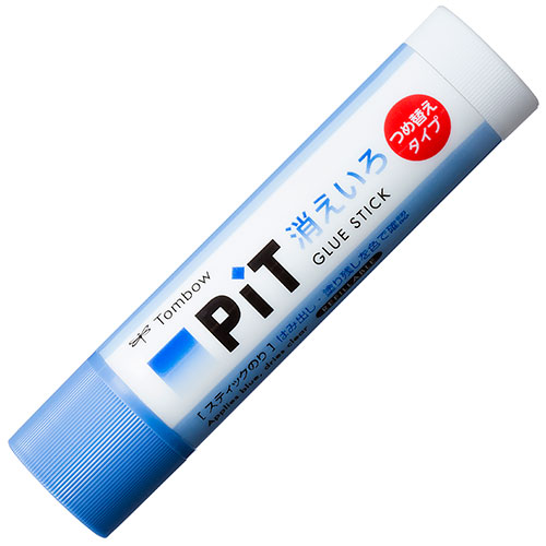 まとめ得  トンボ鉛筆 スティックのり つめ替え消えいろピット Tombow-PT-NCRX10 x [4個] /l