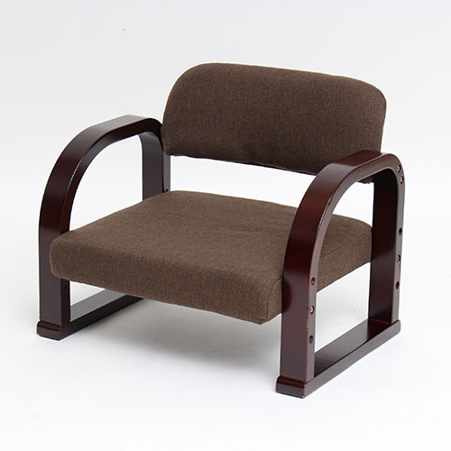 まとめ得 谷村実業 立ち座りらくらく座椅子 ロータイプ ブラウン TAN-101L-BR x [4個] /l |  | 05