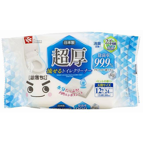 まとめ得 レック GN超厚流せるトイレクリーナー大判 S00605 x [10個] /l | 