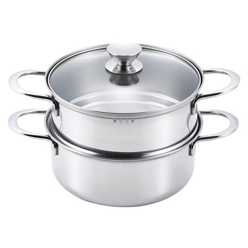 まとめ得 ルチェンテ IH対応二段蒸し器20cm K50703615 x [3個] /l | 