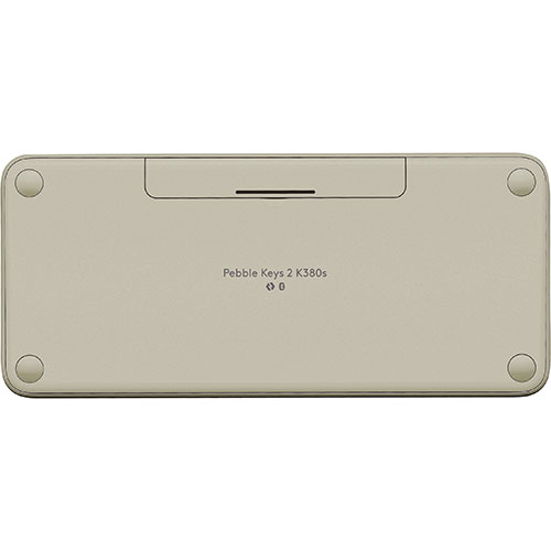 まとめ得 ロジクール PEBBLE KEYS 2 K380S Bluetoothキーボード グレージュ K380sGY x [4個] /l |  | 04