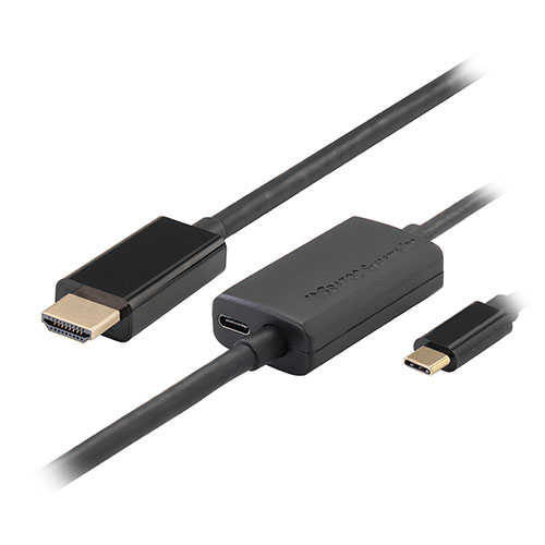 まとめ得 ラトックシステム USB Type-C to HDMI 変換ケーブル(PD対応・2m) RS-UCHD4K60-2M x [4個] /l