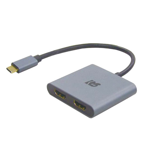 まとめ得 ラトックシステム USB Type-C to デュアルHDMIディスプレイアダプター(PD対応) RS-UCHD2-PD x [4個] /l