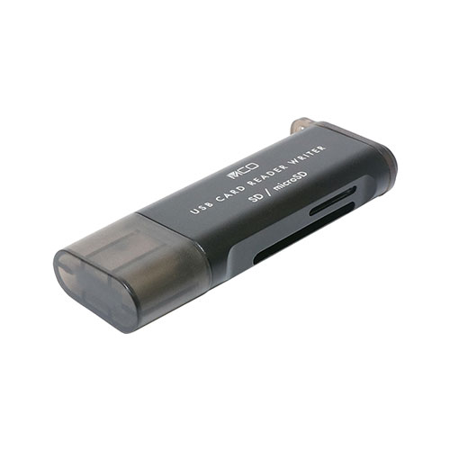 まとめ得 MCO SDカードリーダ USB-A USB3.0 USR-ASD4/BK x [4個] /l