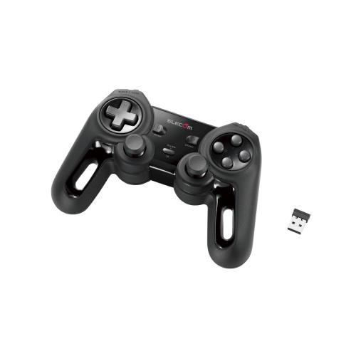 まとめ得 エレコム 超高性能ワイヤレスゲームパッド JC-U4113SBK x [3個] /l