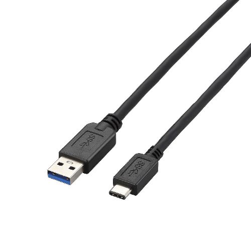 まとめ得 エレコム USB3.1ケーブル(A TypeC) USB3 AC05BK x [4個] /l :l3 4953103448162 m:WEB TWOHAN in