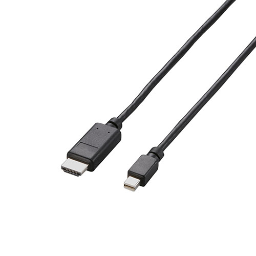 まとめ得 エレコム Mini DisplayPort HDMI変換ケーブル/2m/ブラック AD MDPHDMI20BK x [4個] /l :l3 4953103462656 m:WEB TWOHAN in