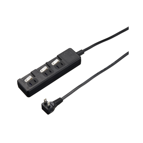 Yahoo! Yahoo!ショッピング(ヤフー ショッピング)まとめ得 YAZAWA 雷ガード付3個口節電タップ3mブラックH8KS333BK x [3個] /l
