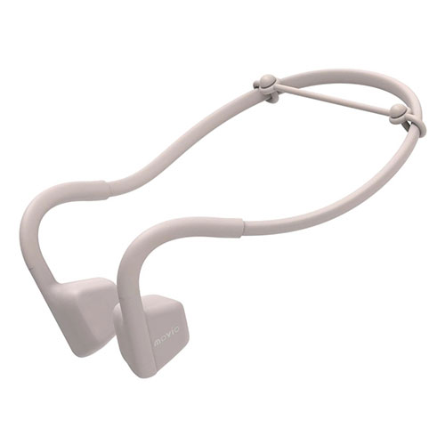 まとめ得 NAGAOKA 骨伝導イヤホン ACTIBONE2 耳をふさがないイヤホン ベージュ M315BONEBE x [4個] /l | 