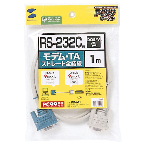 ޤȤ 掠ץ饤 RS-232C֥(ǥࡦTAѡ1m) KR-M1 x [5] /l