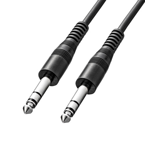 まとめ得 サンワサプライ 6.3mmステレオ標準プラグ(オスーオス)ケーブル (10m) MM-SPKB1-10 x [4個] /l