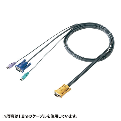 まとめ得 サンワサプライ パソコン自動切替器用ケーブル(6.0m) SW KLP600N x [4個] /l :l3 4969887594568 m:WEB TWOHAN in