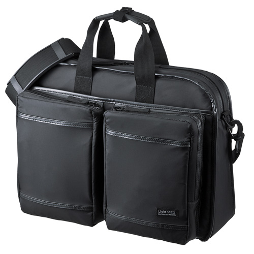 まとめ得 サンワサプライ 超撥水・軽量PCバッグ(3WAYタイプ) BAG LW10BK x [3個] /l :l3 4969887742433:WEB TWOHAN in