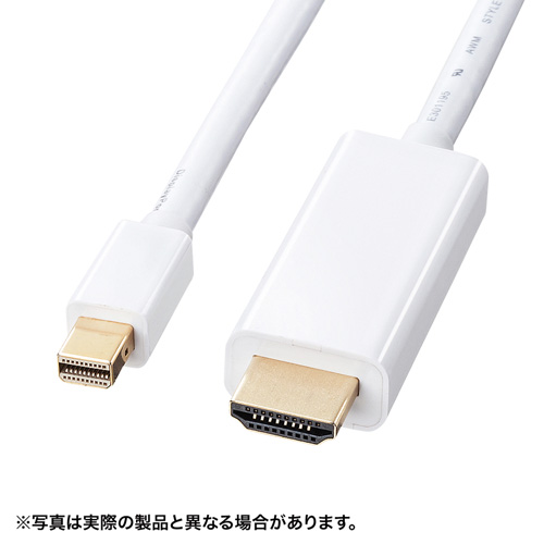 取扱No.1 まとめ得 サンワサプライ ミニDisplayPort-HDMI変換ケーブル2m KC-MDPHDA20 x [3個] /l