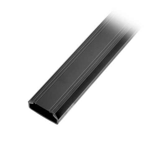 まとめ得 サンワサプライ 壁用ケーブルモール 幅33mm 角型 ブラック CA-KK33BK x [5個] /l | 