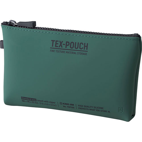 Yahoo! Yahoo!ショッピング(ヤフー ショッピング)まとめ得 KING JIM キングジム TEX-POUCH カーキ KJ-TXP100-CA x [3個] /l