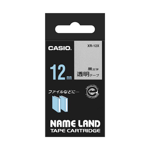 ޤȤ CASIO ͡(NAME LAND) ɥơ (Ʃơ/ʸ/12mm5) XR-12X-5P-E x [3] /l